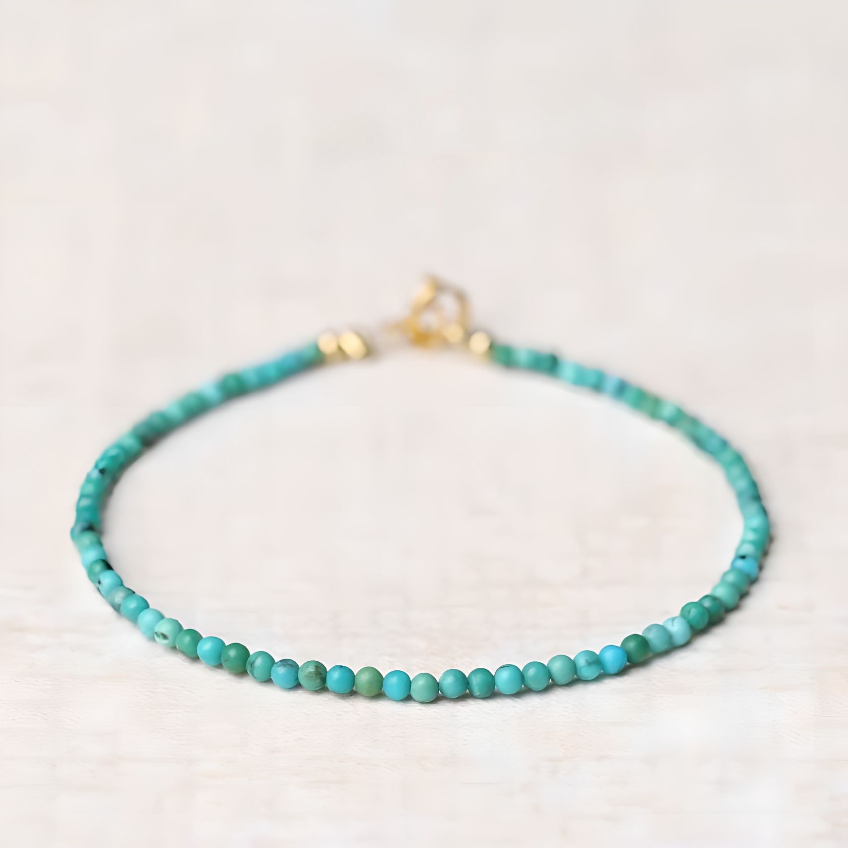 Luxyin Venus Turquoise Bead Bracelet – LUXYIN