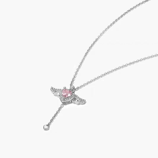 Luxyin Alison Flying Angel Necklace